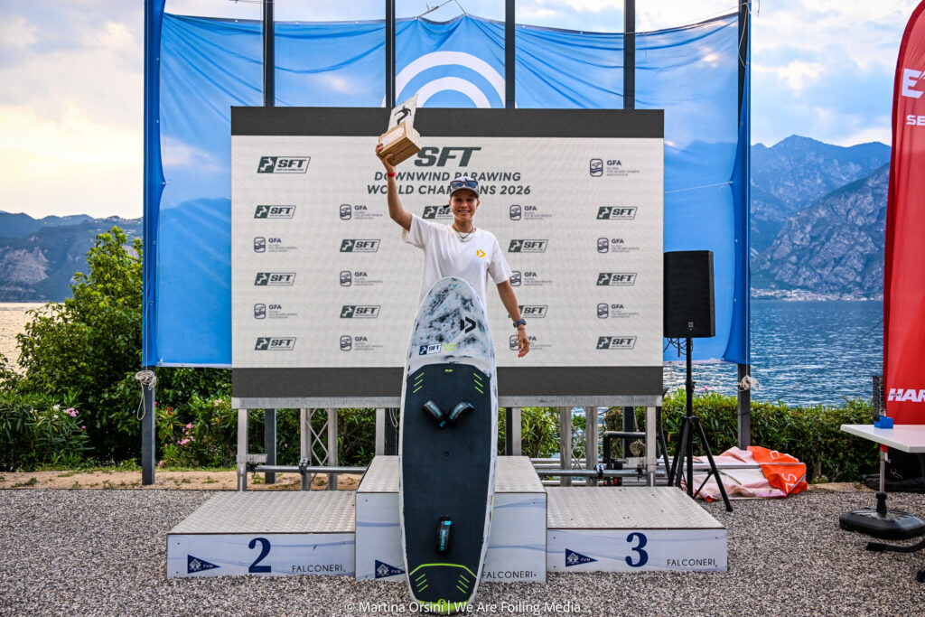 Manon Dupe - Parawing Women's World Champion 2026 Manon Dupe - Parawing Women's World Champion 2026